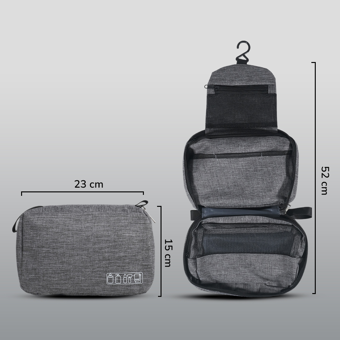 Gambar produk QEHIIE Hanging Travel Bag Folding Organizer Tas Lipat Multi Layer - QE24