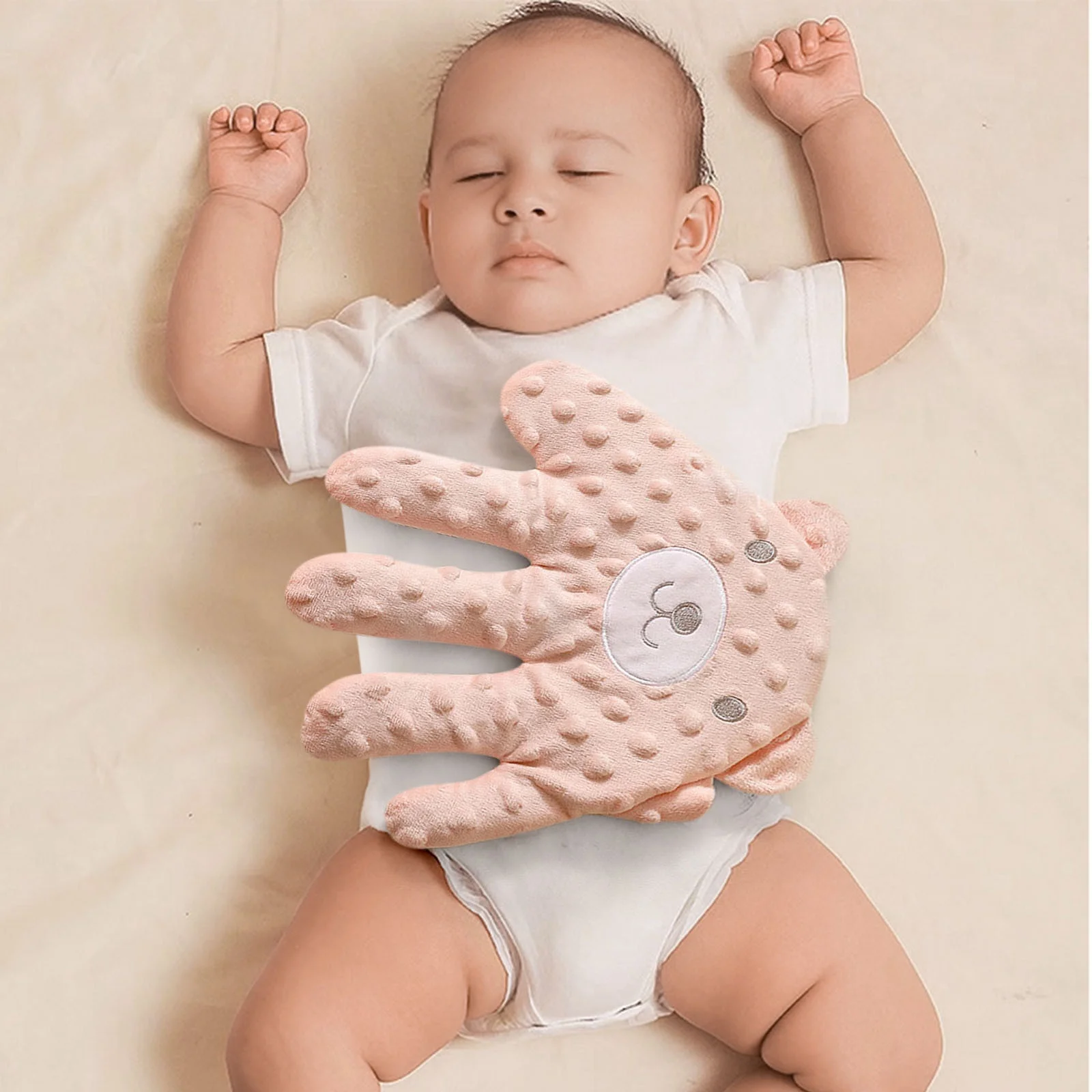 Gambar produk FMA Pink Bear Baby Soothing Palm Patting Sleep Aid Rechargeable - FM-RB