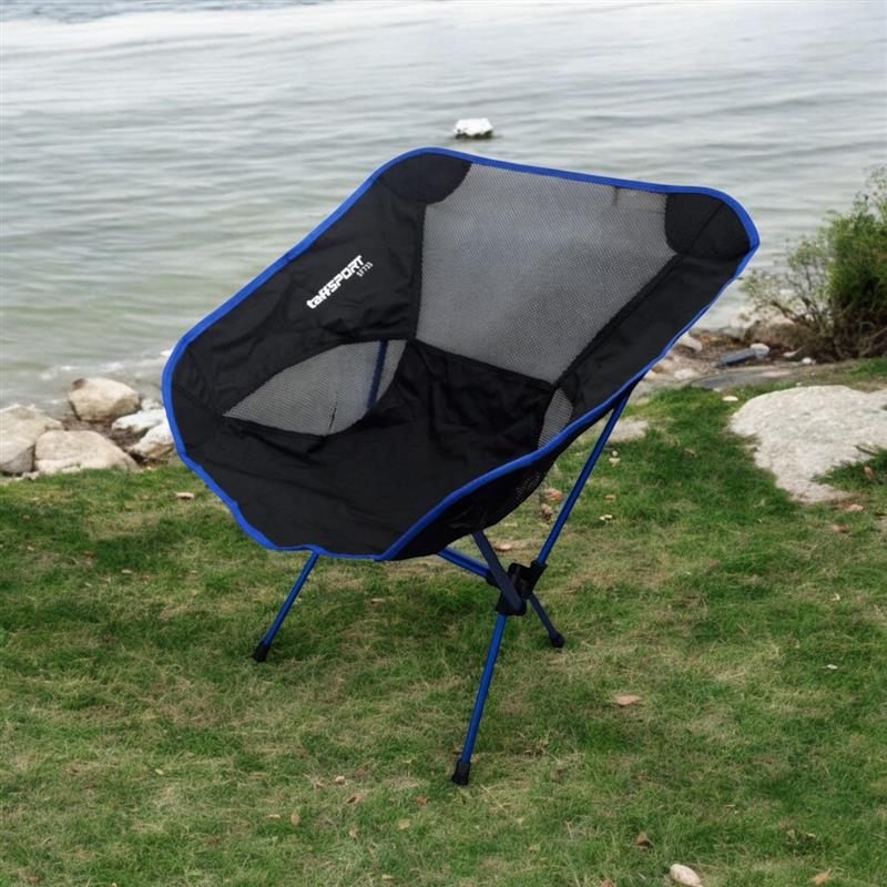 Gambar produk TaffSPORT Kursi Lipat Outdoor Camping Portable Oxford Folding Chair Low - SF733