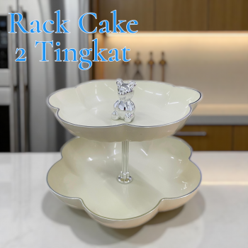 WBUY Rak Kue Susun Tingkat Plate Christmas Dessert Rack Cake - WB023