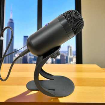 Gambar produk Singo Mikrofon Kondenser USB Condenser Microphone with Stand - K6
