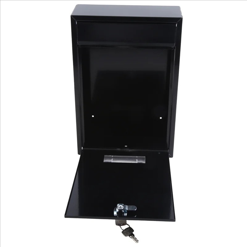 Gambar produk KAHOZI Kotak Surat Pos Metal Mailbox Outdoor with Lock 32x22x8.5cm - KH-32