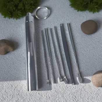 Biutte.co Set Pembersih Telinga Korek Kuping Ear Spoon Tool 6 PCS - BA45
