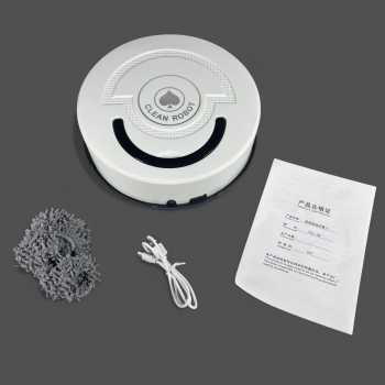 Gambar produk CLEAM Robot Pel Sapu Lantai Microfiber Intelligence Dust Mop - TDJ-08