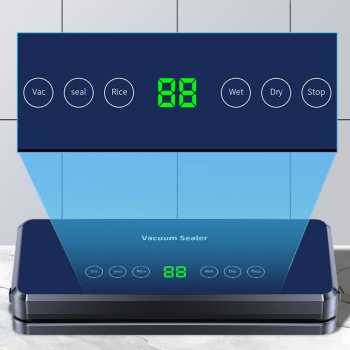 Gambar produk XAIMIJI Alat Vakum Makanan Vacuum Sealer Packaging Machine 120W - FKJ-3900