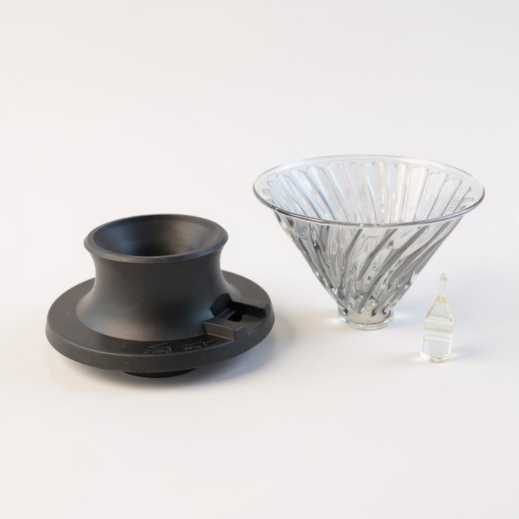 Gambar produk Januel Filter Penyaring Kopi V60 Cone Coffee Dripper Switch Valve - Jn23