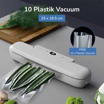 Gambar produk TFALO Alat Vakum Makanan Vacuum Sealer Packaging Machine with Bag - FK-7912