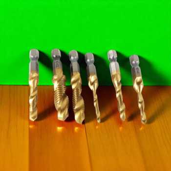 Gambar produk WALFRONT Mata Bor Drill Bit Countersink HSS M3-M10 6 PCS