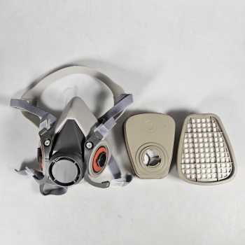 Gambar produk Essential PPE Masker Gas Respirator Lab Anti Virus Half Mask 6200 - MA009