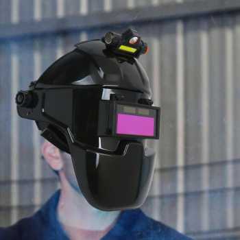 Gambar produk OZY Helm Las Automatic Dimming Flip Top with Headlight - O-9