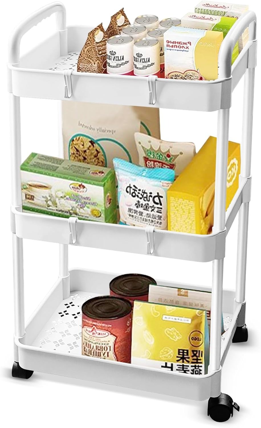Gambar produk SEVENTYTWO Rak Susun Penyimpanan Organizer Storage Rack Tray 3 Layer - SV272