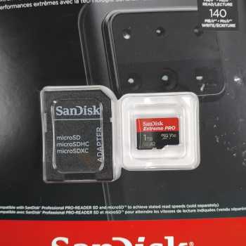 Gambar produk SanDisk Extreme Pro microSDXC UHS-I A2 V30 200MB/s 1TB-SDSQXCD-1T00