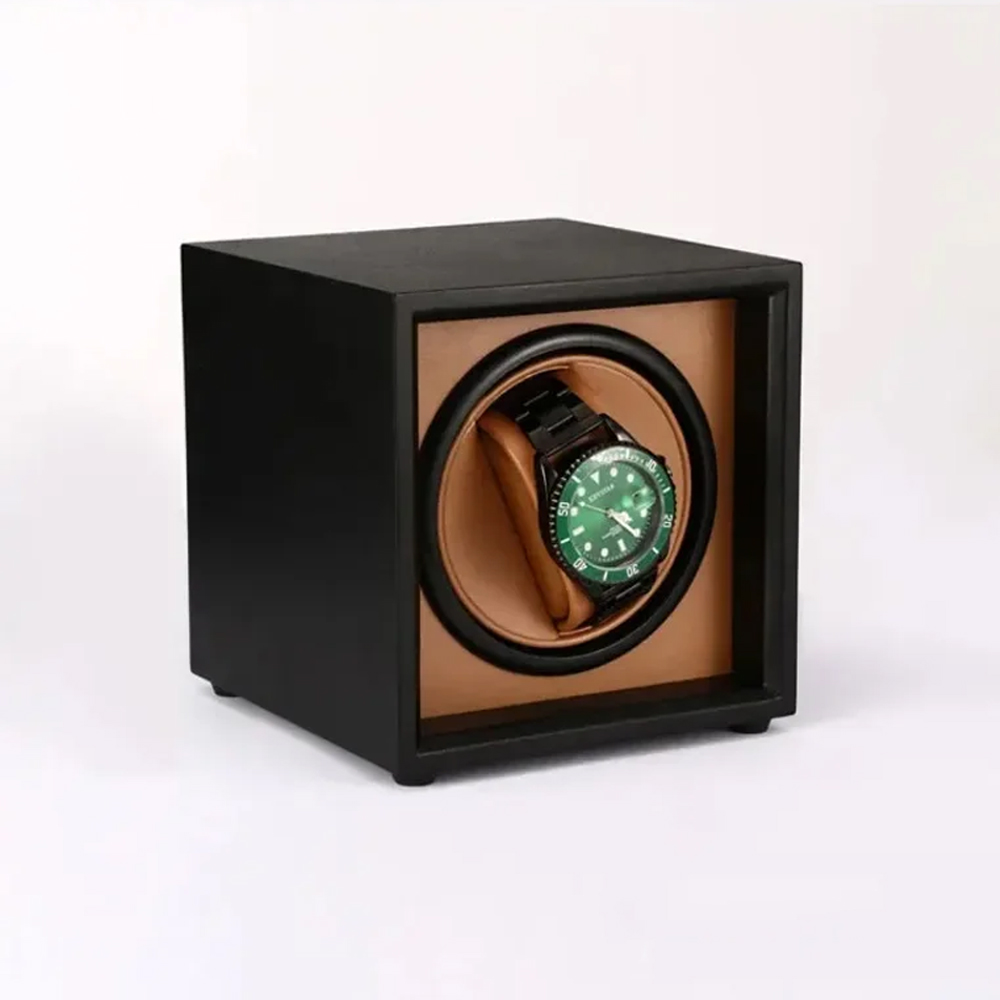 Gambar produk IGERN Watch Winder Pemutar Jam Tangan Otomatis 1 Slot Type C 13cm - 077WT