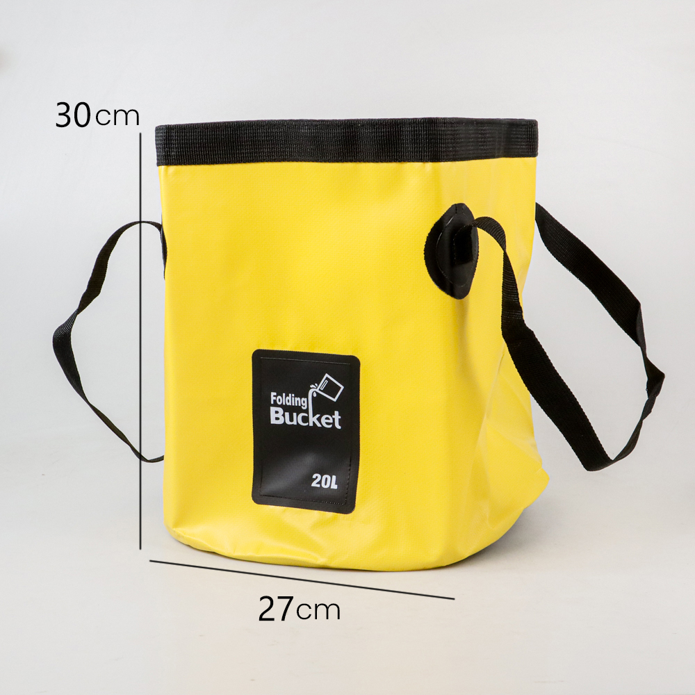 Gambar produk DILENI Ember Lipat Mancing Tempat Wadah Ikan 20L - D8524