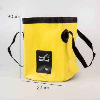 Gambar produk DILENI Ember Lipat Mancing Tempat Wadah Ikan 20L - D8524