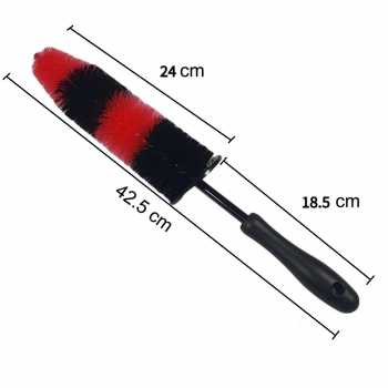 Gambar produk IDEATE Sikat Pembersih Velg Ban Mobil Portable Car Wheel Brush - YQ014