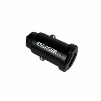 Gambar produk ESSAGER Car Charger Mobil Fast Charging PD QC 4.0 USB Type C Port 45W - ECCAC45-TL01-P