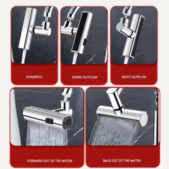 Gambar produk OLAF Keran Air Extender Faucet Water Outlet Universal 360 Degree - O2