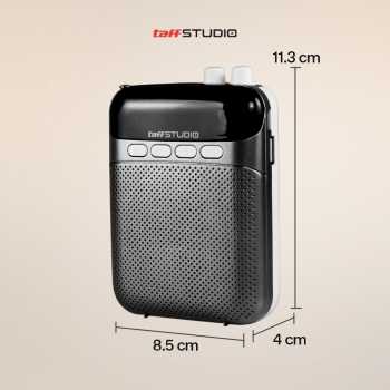 Gambar produk TaffSTUDIO Speaker Pinggang Bluetooth Voice Amplifier Wireless 8W - S26