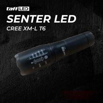 Gambar produk TaffLED Senter LED Cree XM-L T6 26650 5000 Lumens 5 Mode - E97