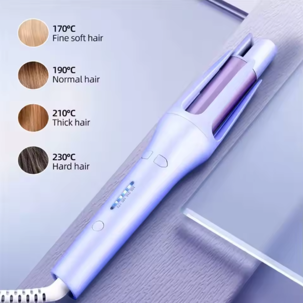 Gambar produk PROTIN Alat Pengeriting Rambut Rotating Hair Curling Iron 32mm 42W - RD-2218