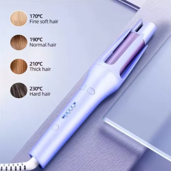 Gambar produk PROTIN Alat Pengeriting Rambut Rotating Hair Curling Iron 32mm 42W - RD-2218
