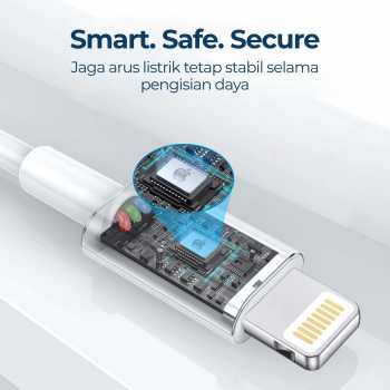 Gambar produk Apple Original Kabel Data Lightning Multifungsi 1M - AO11