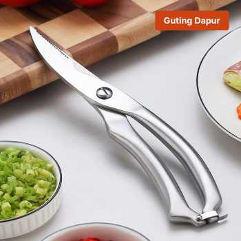 XITUO Gunting Dapur Kitchen Bone Scissors Stainless Steel - HU14