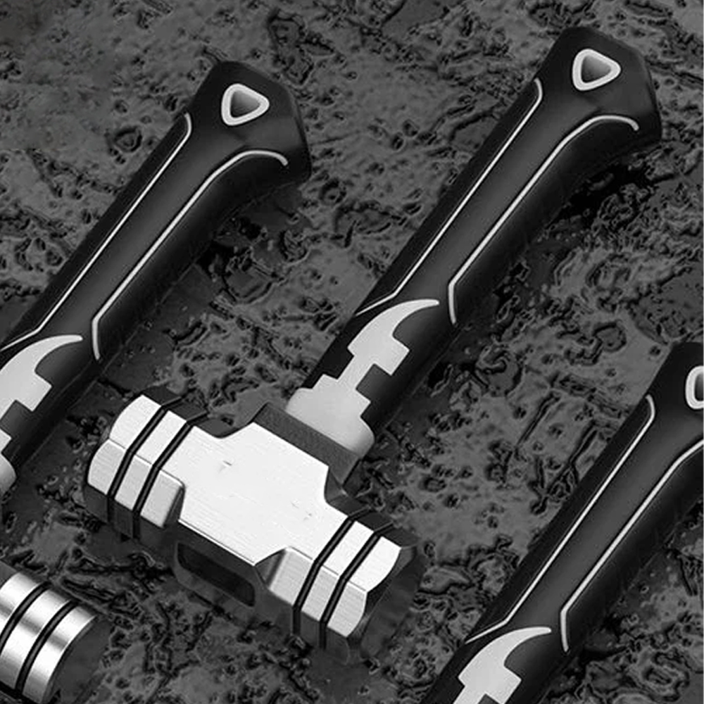 Gambar produk Arrizo Palu Batu Mini High Carbon Steel Octagonal Hammer 17.6cm - AR-176