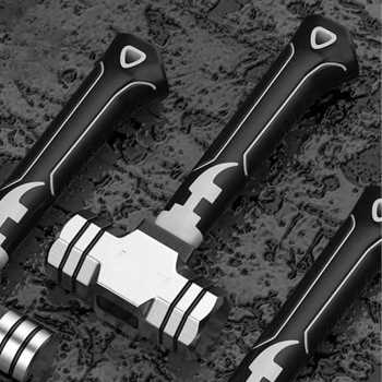 Gambar produk Arrizo Palu Batu Mini High Carbon Steel Octagonal Hammer 17.6cm - AR-176