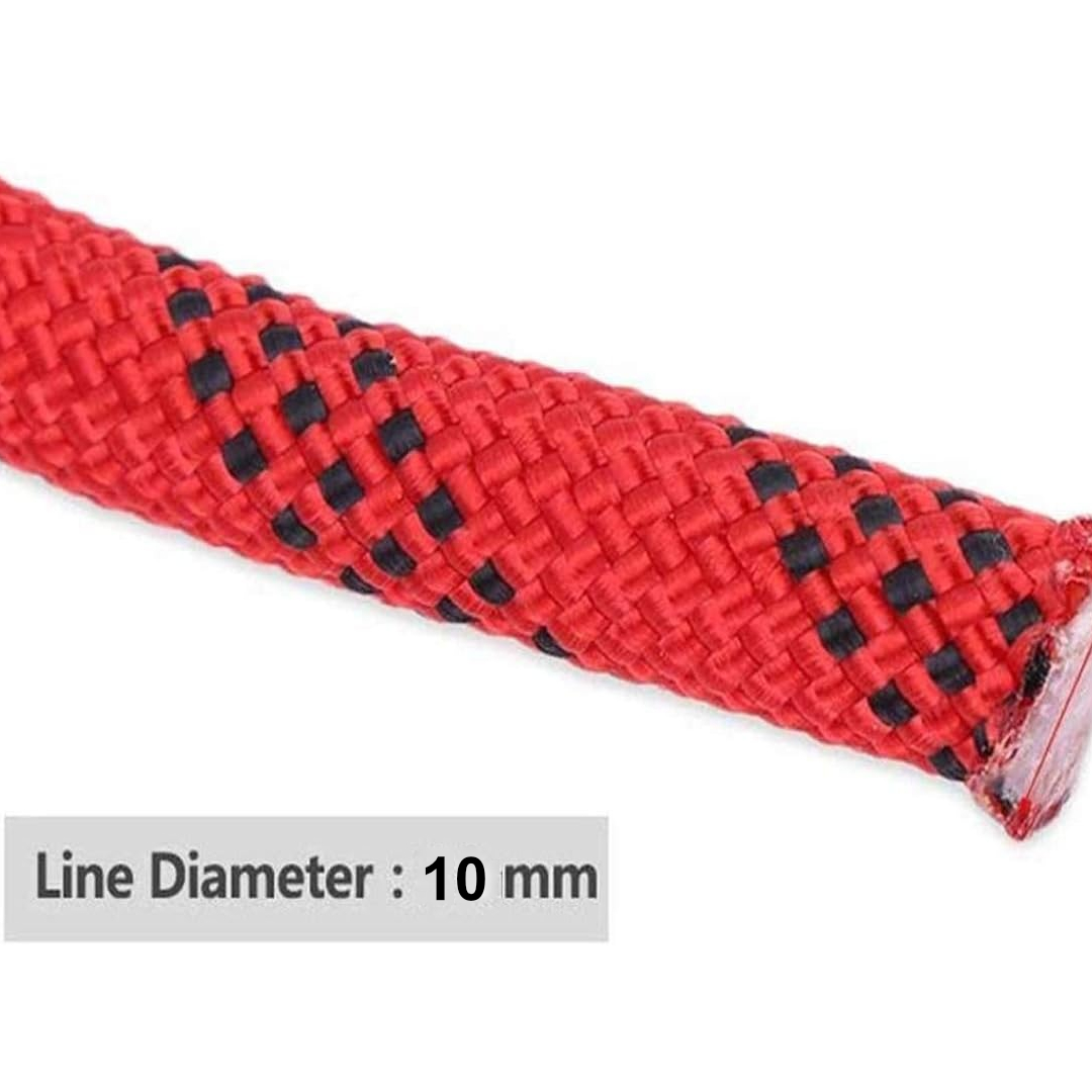 Gambar produk HIWALKE Tali Panjat Tebing Climbing Rope Outdoor Darurat 10mm 50M - HW13