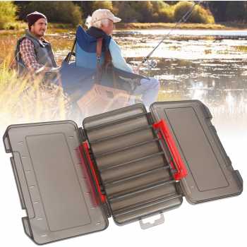 Gambar produk ZUHE Kotak Perkakas Kail Pancing Tackle Box Double Side 14 Grid - ZU402