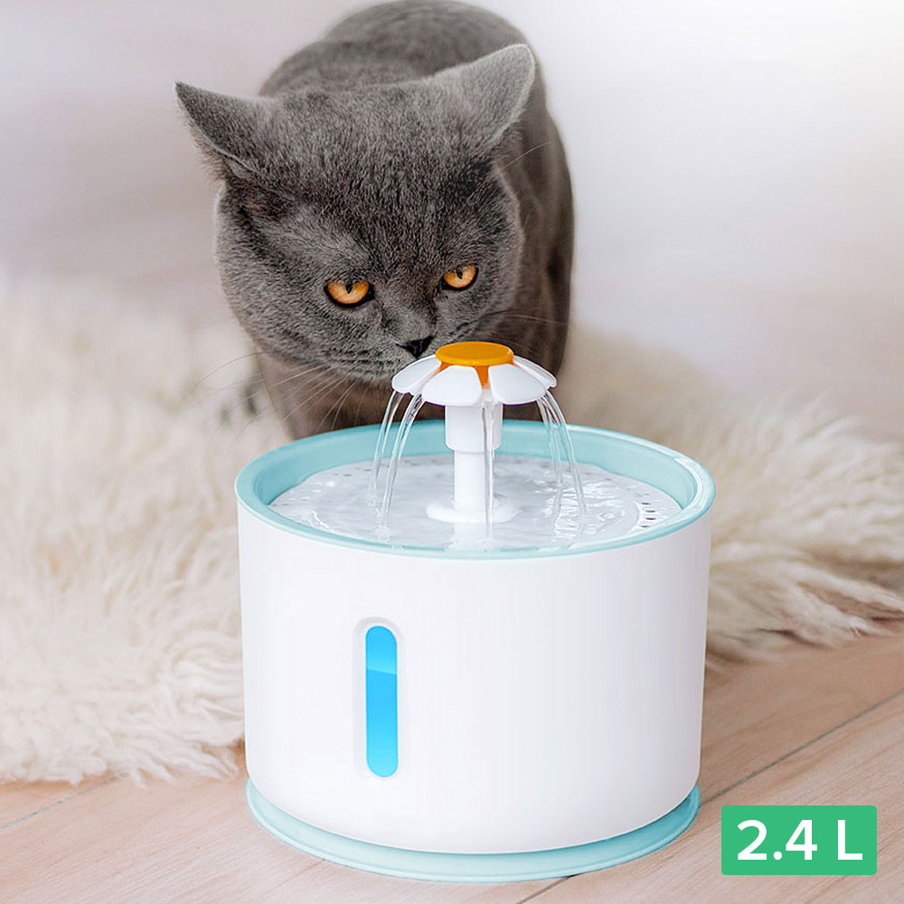 Gambar produk BaoRun Water Dispenser Fountain Tempat Minum Anjing 2.4L - DR008