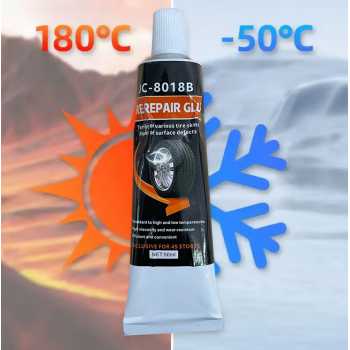 Gambar produk CHENG Lem Tambal Ban Mobil Car Tire Repair Glue Resistant 50ml 1PCS - JC-8018B