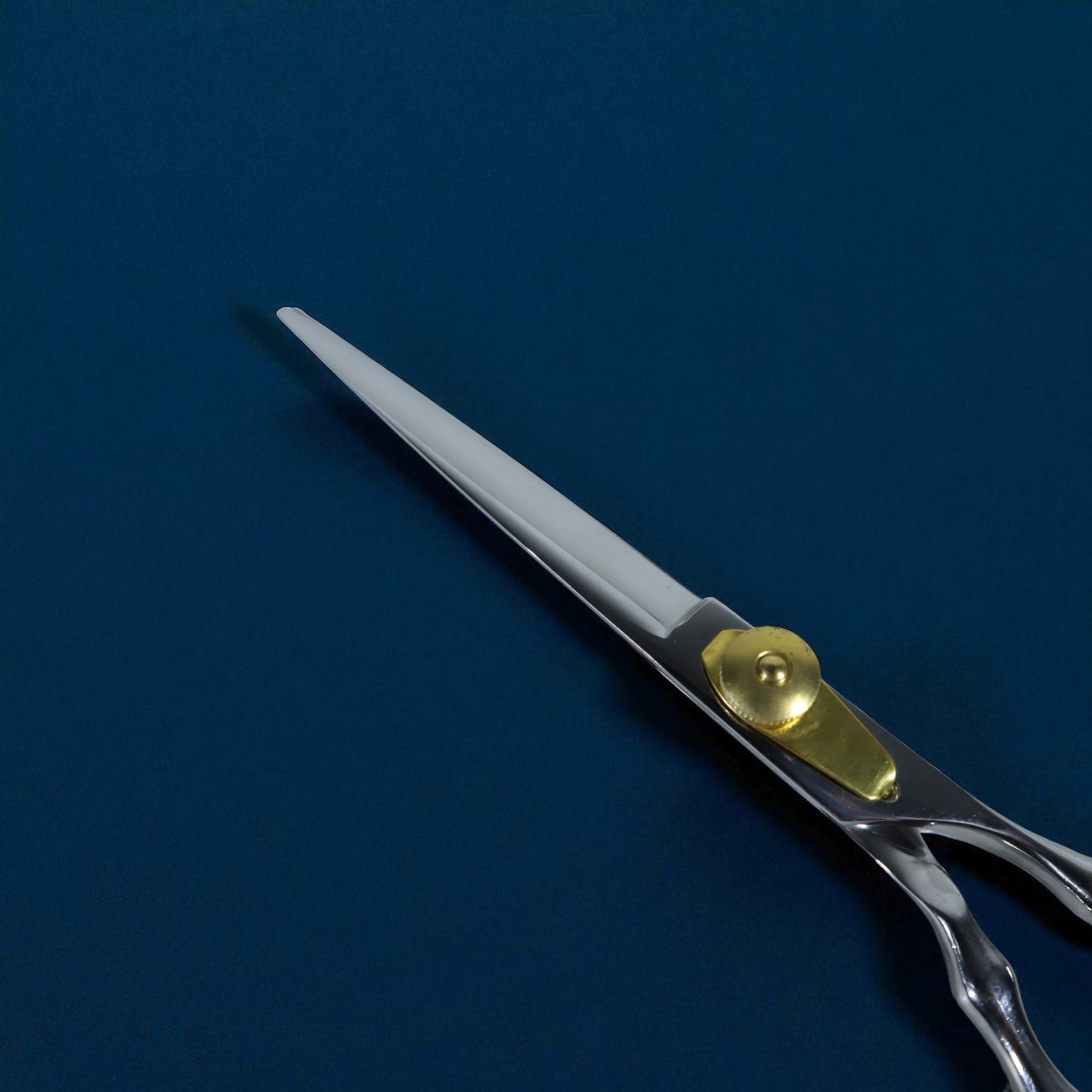 Gambar produk AQIABI Gunting Rambut Lurus Oil Quenching Stainless Steel 4Cr13 6 Inch - AQ6