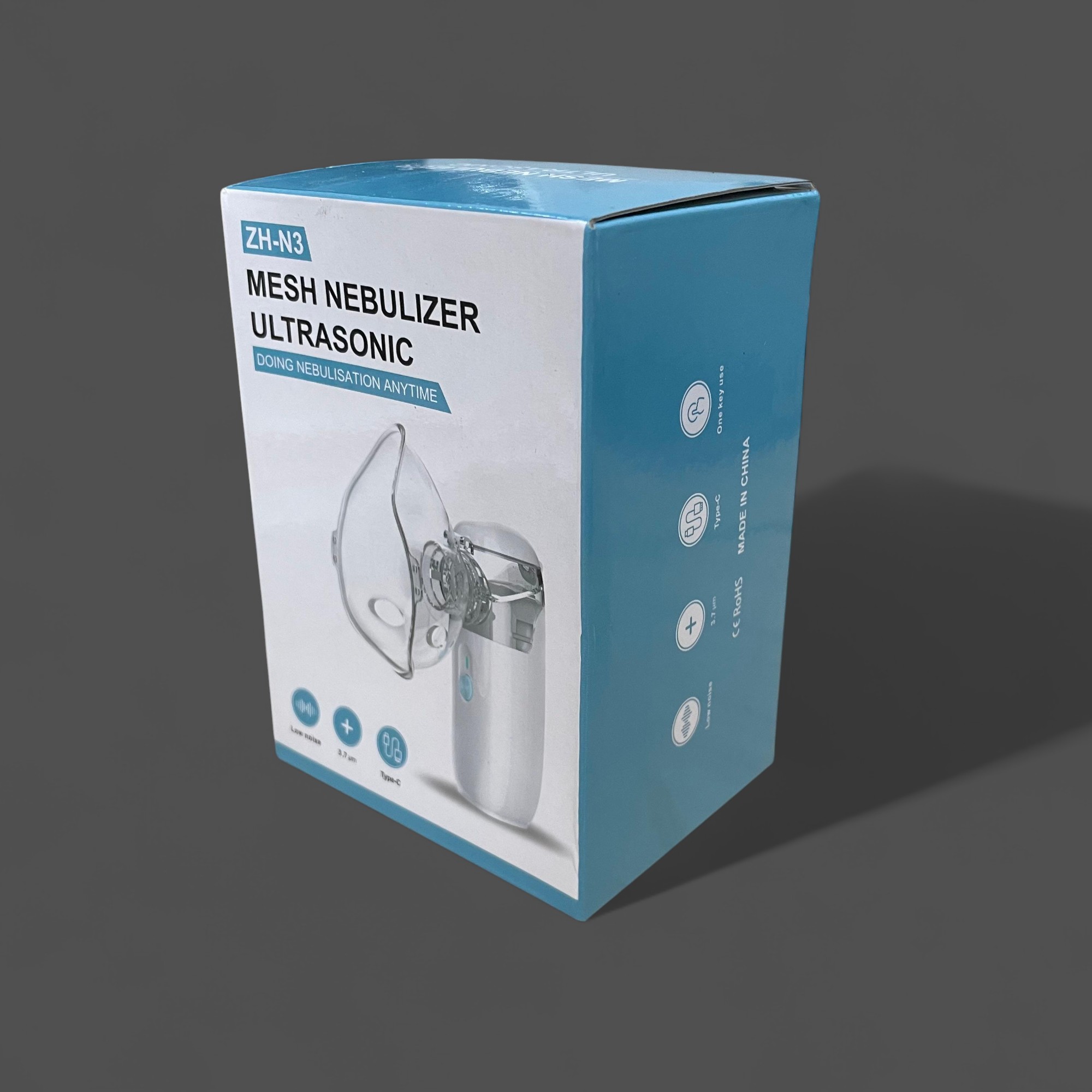 Gambar produk Wantobie Alat Terapi Pernapasan Handheld Nebulizer Inhaler Atomizer - ZH-N3