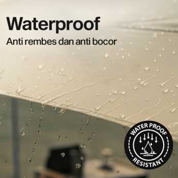Gambar produk Joly Well Flysheet Terpal Tenda Camping Waterproof Anti UV 5.4x3.2M - S-T138
