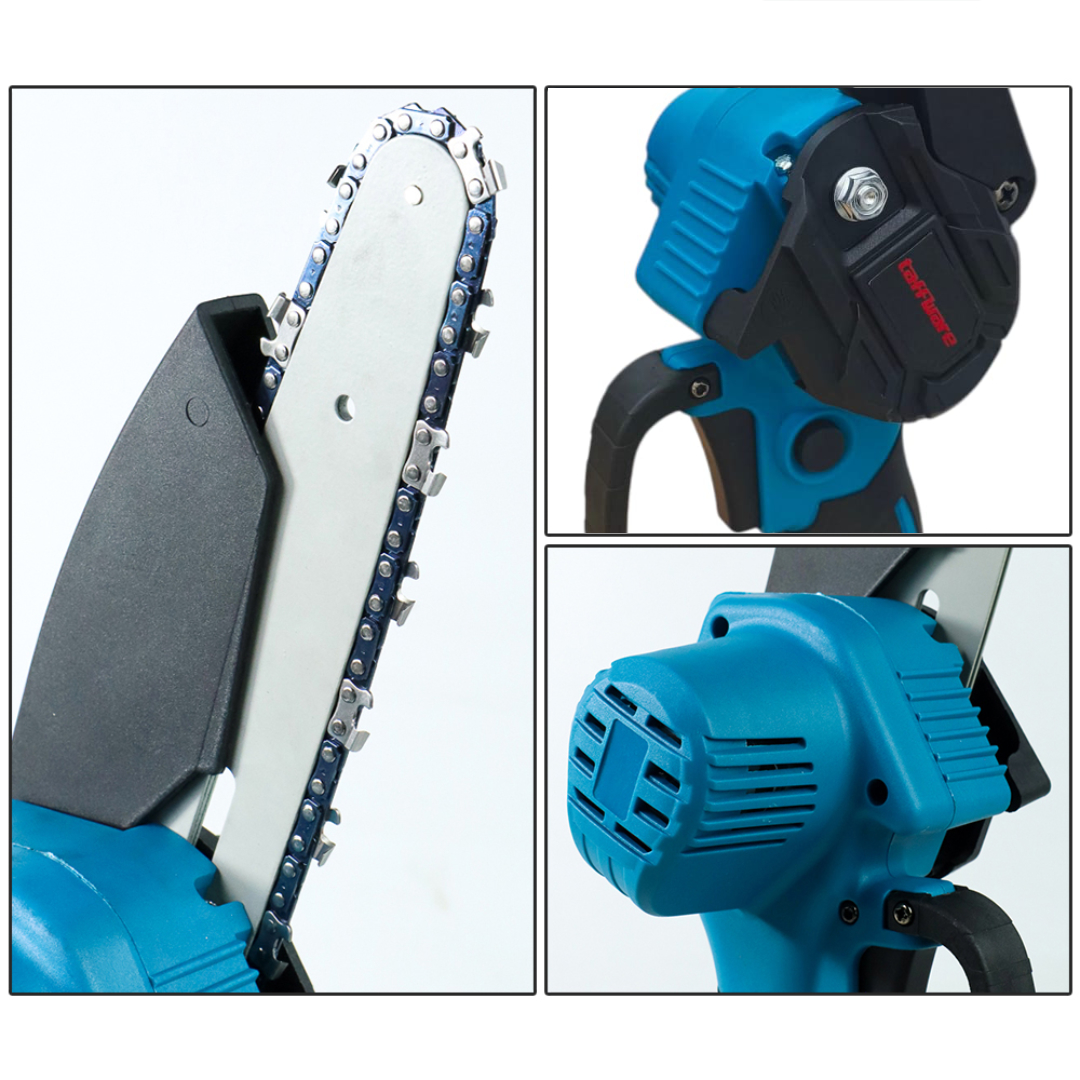 Gambar produk Taffware Gergaji Mesin Kayu Cordless Chainsaw Motor 8 Inch - D2605