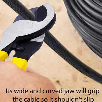 Gambar produk Januel Tang Pemotong Kawat Listrik Multifungsi Wire Cutter 10 Inch - Jn31