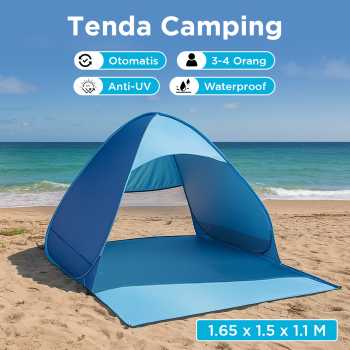 Top Lander Tenda Camping Lipat Otomatis 2-4 Orang Waterproof - TL9