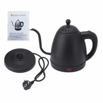 Gambar produk FMB Teko Listrik Kopi Pemanas Air Leher Angsa Pour Over 1360W - INU101