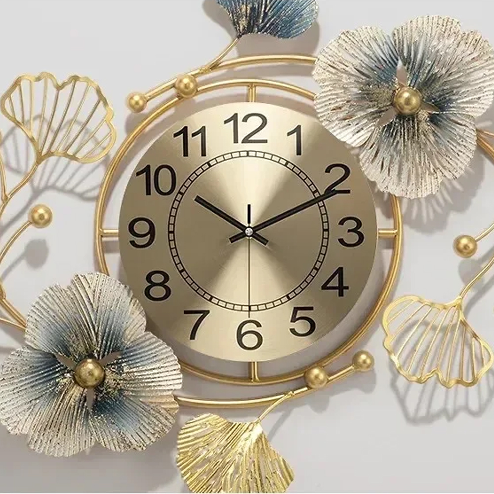 Gambar produk TaffHOME Jam Dinding Quartz Luxury European BAOCE Movement 6168 60cm - 24119C