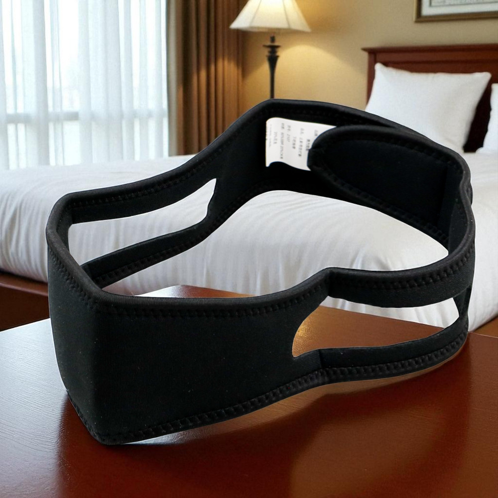 Gambar produk AOLIKES Sabuk Tidur Anti Ngorok Snoring Solution Chin Rest Band Strap - 2107
