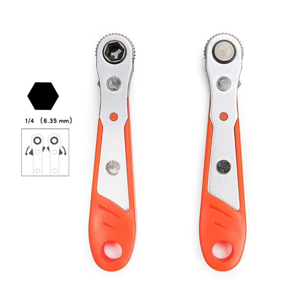 Gambar produk Alloet Kunci Pas Hexagon Ratchet Spanner Two Way - MXT-373