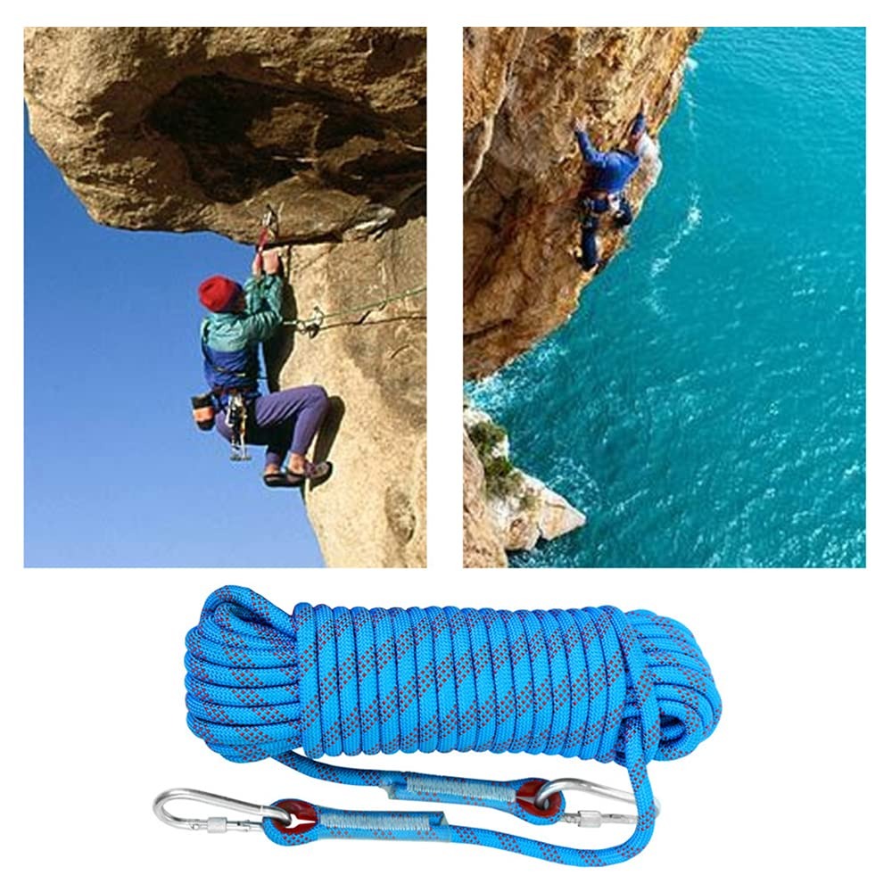 Gambar produk HIWALKE Tali Panjat Tebing Climbing Rope Outdoor Darurat 12mm 30M - HW13