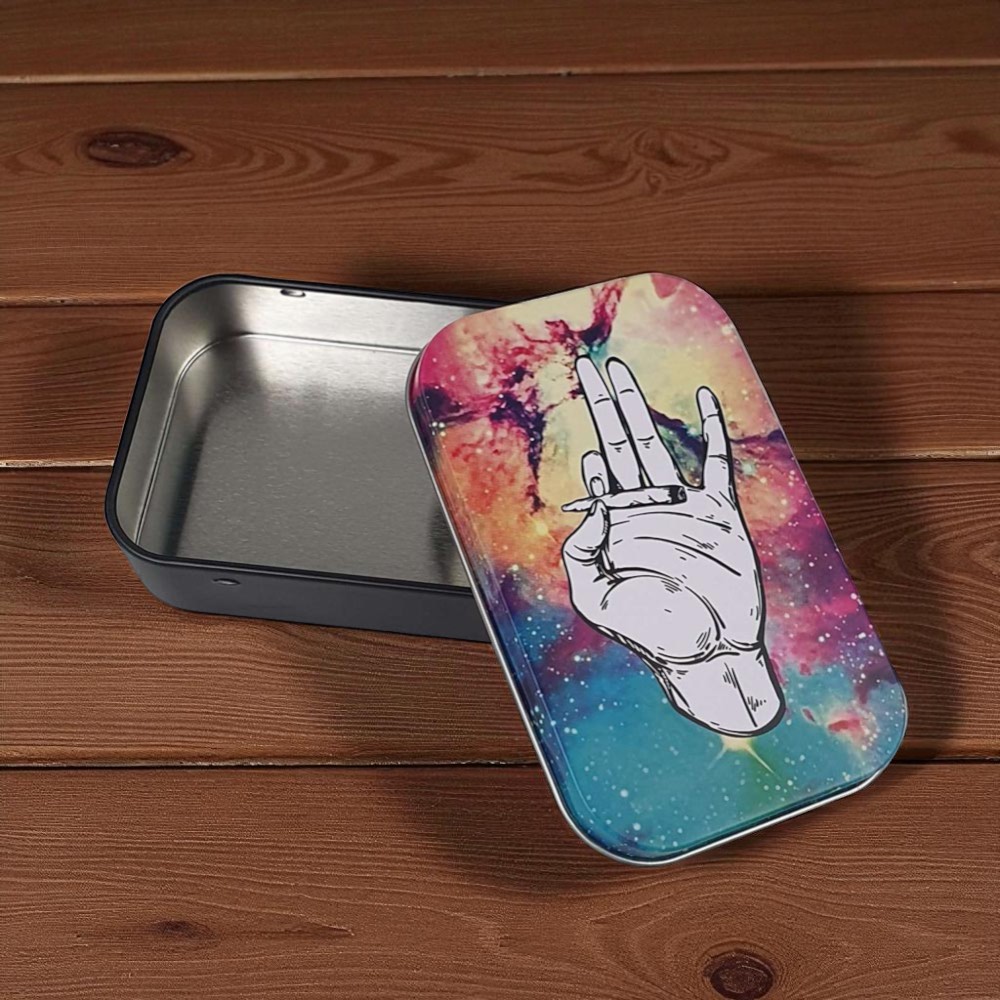 Gambar produk Ophone Kotak Bungkus Rokok Elegan Metal Cigarette Case Model Smoker - TS06
