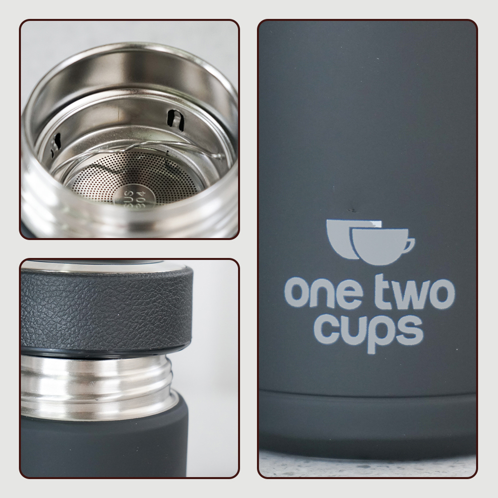 Gambar produk One Two Cups Botol Minum Termos Stainless Steel BPA Free 400ml - K623