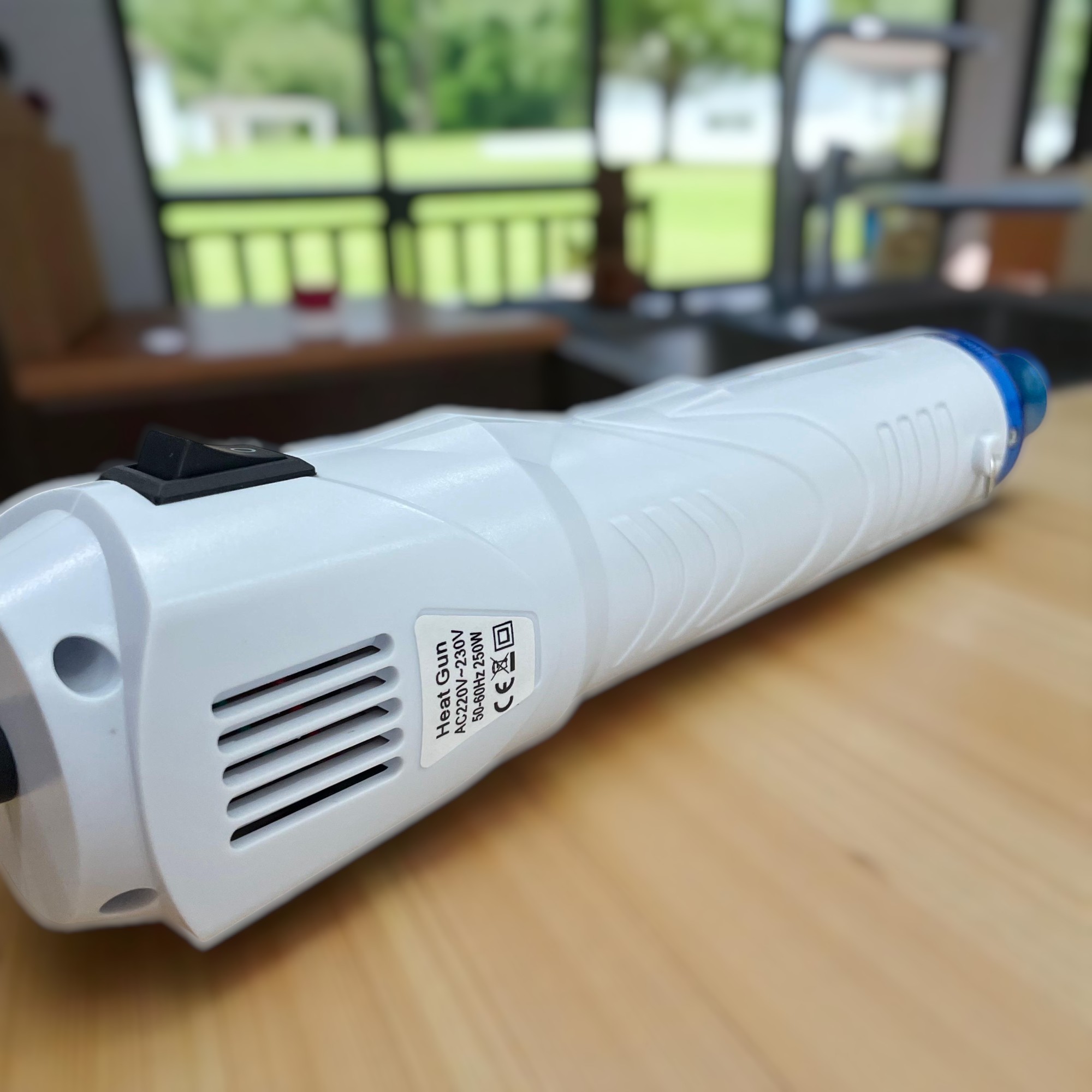 Gambar produk Hiken Digital Heat Gun Hot Blower with LCD Control 220V 250W - HHLC25