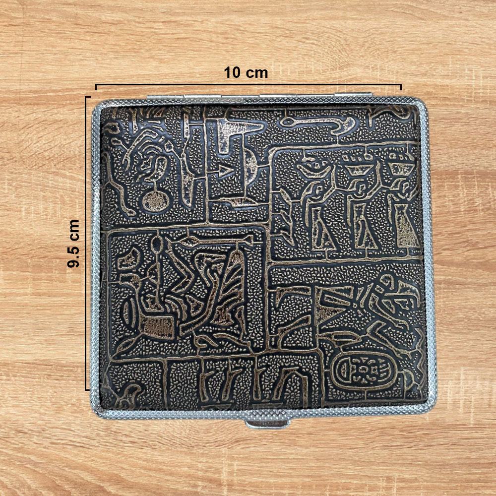 Gambar produk Ophone Kotak Rokok Elegan Leather Cigarette Box Case 20 Slot - J-18