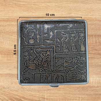 Gambar produk Ophone Kotak Rokok Elegan Leather Cigarette Box Case 20 Slot - J-18